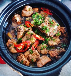 gà kho sả ớt