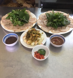 THỊT LUỘC MẮM TÔM
