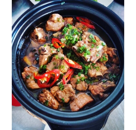 gà kho sả ớt