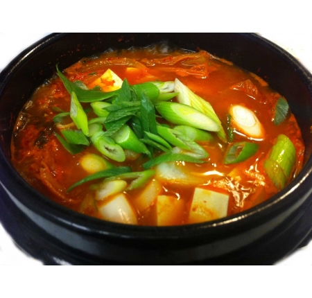 Canh kim chi thịt bò