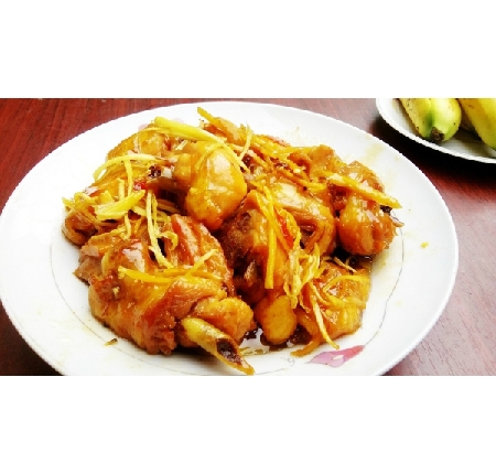 gà kho gừng
